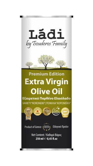 LADI - 250 ml Tin - Ladi Tsouderos Family - Extra Virgin Olive Oil