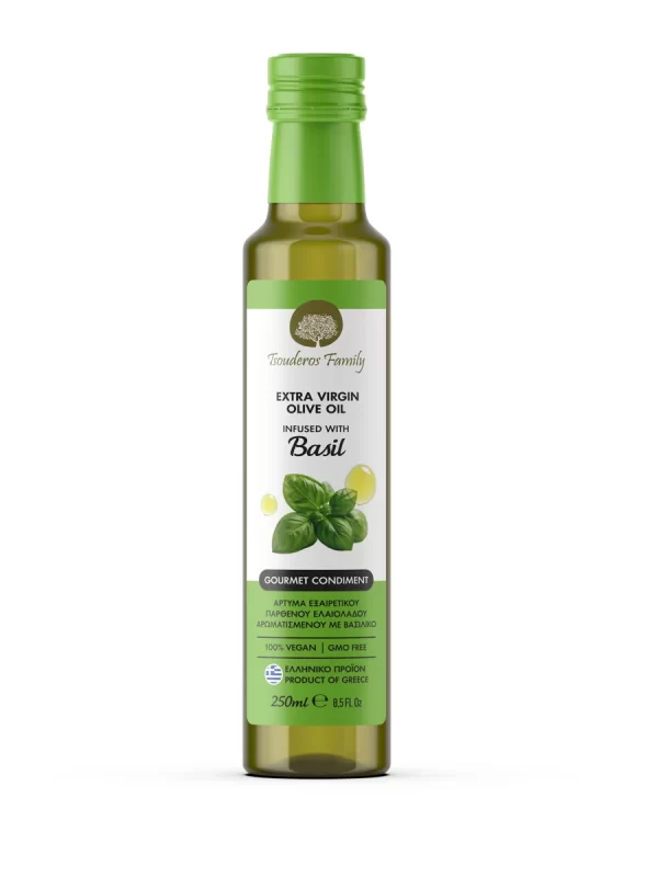 250 ml - Basil - Ladi Tsouderos Family - Extra_Virgin_Olive_Oil