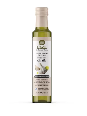 250 ml - Garlic - Ladi Tsouderos Family - Extra_Virgin_Olive_Oil