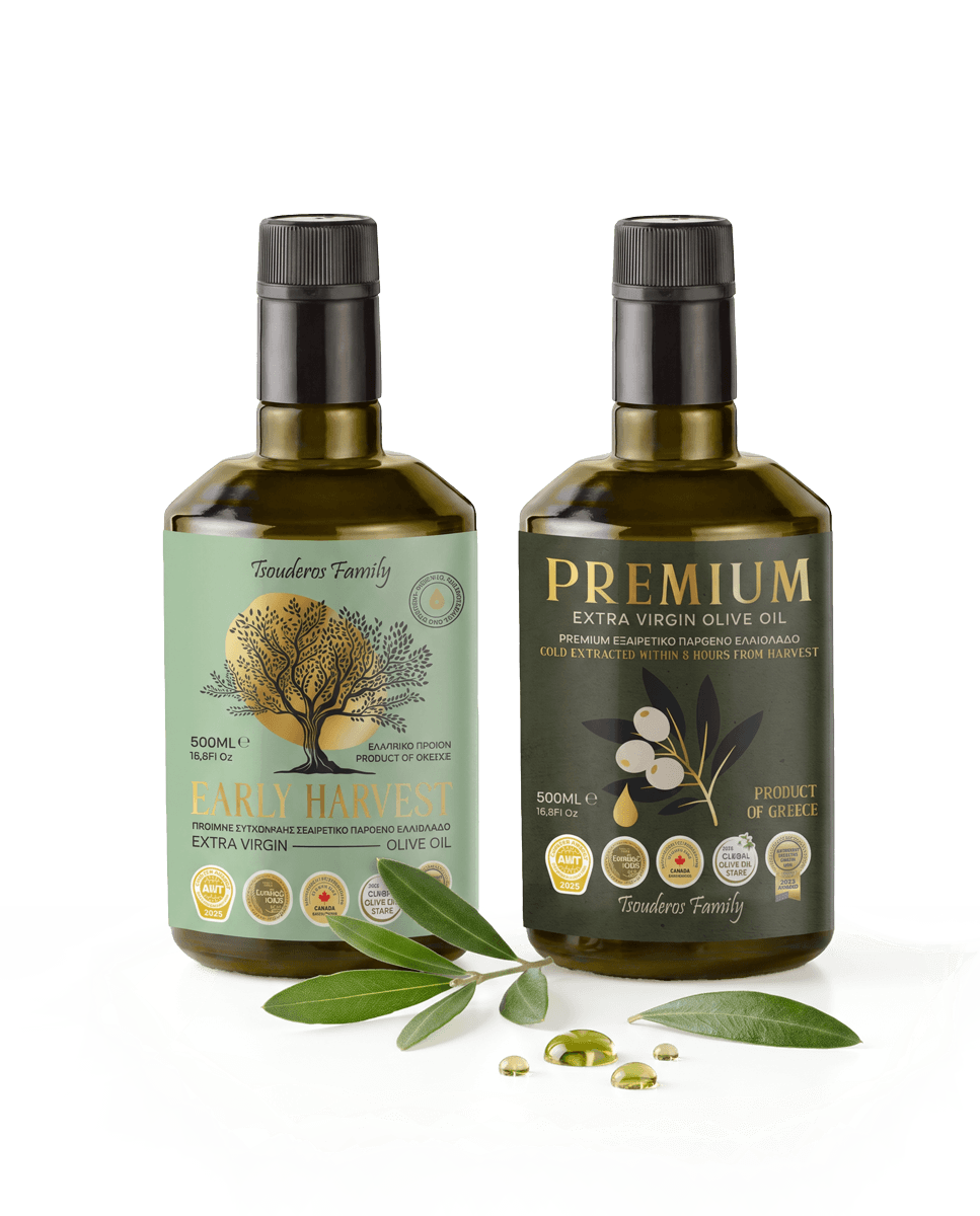 Premium Cretan olive oil collection